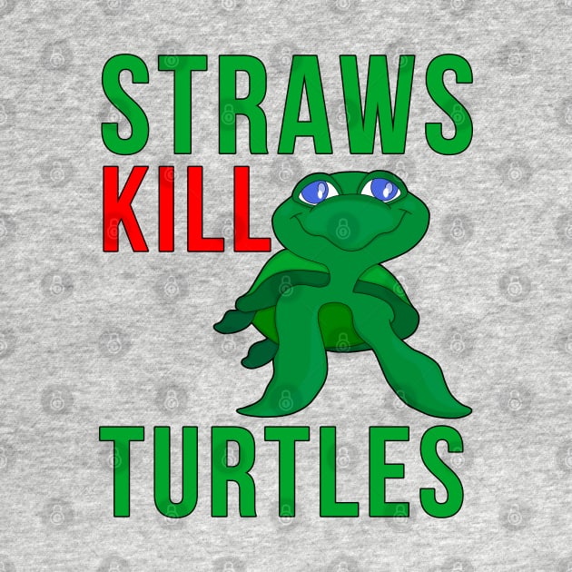 Straws Kill Turtles by DiegoCarvalho